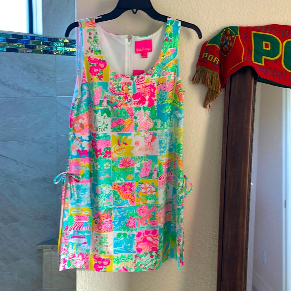 Lily Pulitzer Sammi Skort Romper size 4 in Pop up lily state of mind